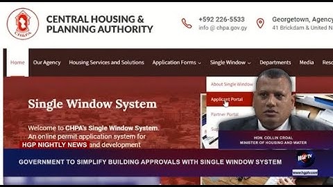 GOVERNMENT TO SIMPLIFY BUILDING APPROVALS WITH SINGLE WINDOW SYSTEM