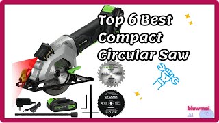 6 Best Mini CIRCULAR SAWS compact Laser guide/wood/metal/PVC/Tile ✅ Amazon [2024/CHEAP]