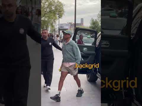 Quavo And PharrellWilliams Were Spotted Arriving At The Louis Vuitton Headquarters 