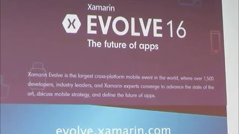 Xamarin 4. The future of apps. Part 1 till demo.