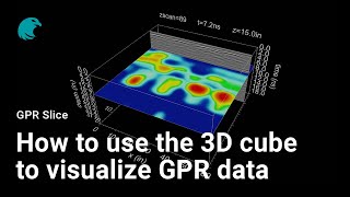 How to use the 3D cube to visualize GPR data I GPR Slice