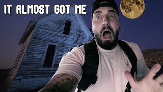 A CREATURE Attacked ME IN THIS ABANDONED HOUSE!