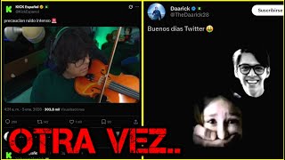 KICK PROVOCA UNA NUEVA FUNA A DAARICK POR ESTE TWEET...