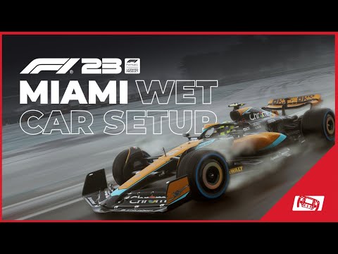 F1 23 Miami Wet Setup: Wet Weather Car Setup