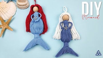 DIY Macrame Mermaid