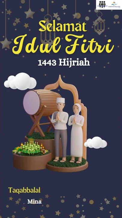 Selamat Hari Raya Idul Fitri 1443 Hijriah. Minal aidin wal faizin, mohon maaf lahir dan batin ✨🙏