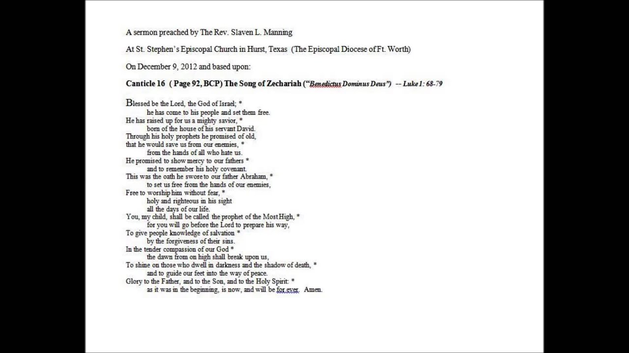 Luke 1 68 79 Sermon Luke 1 68 79 Sermon