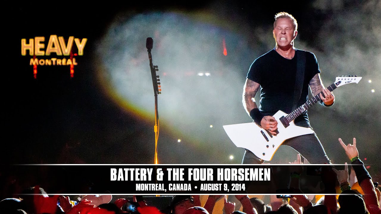 Metallica battery. Metallica four Horsemen.