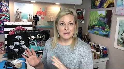 At home PAINTING SUPPLIES! This is what you need! || The Social Easel