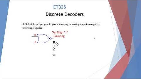 Decoders and Tristates Lecture-335a