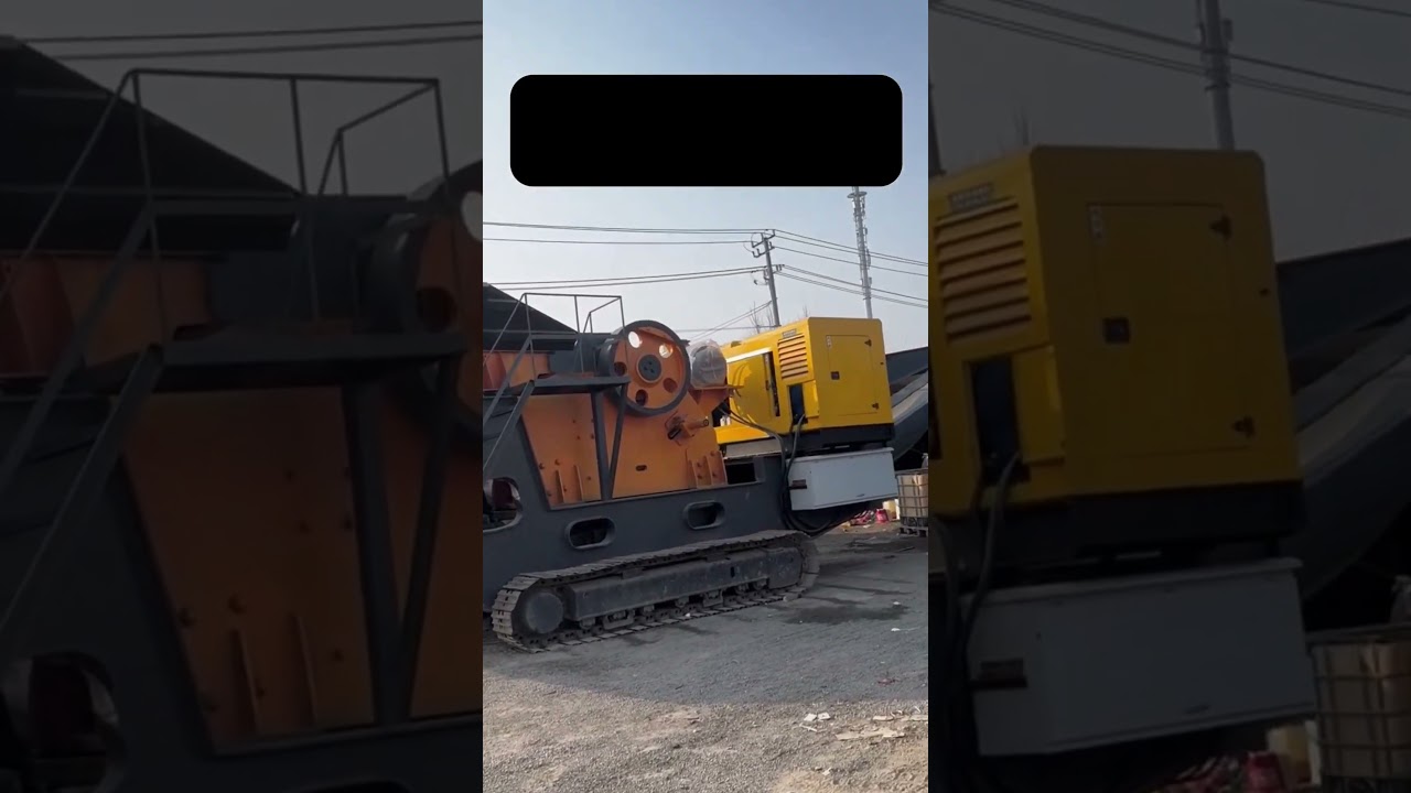 Heavy  stone crushing machine