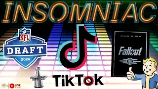 (INSOMNIAC) Ep.278 NFL DRAFT IN DETROIT, NHL STANLEY CUP PLAYOFFS, THE TikTok BAN SIGNED INTO LAW?