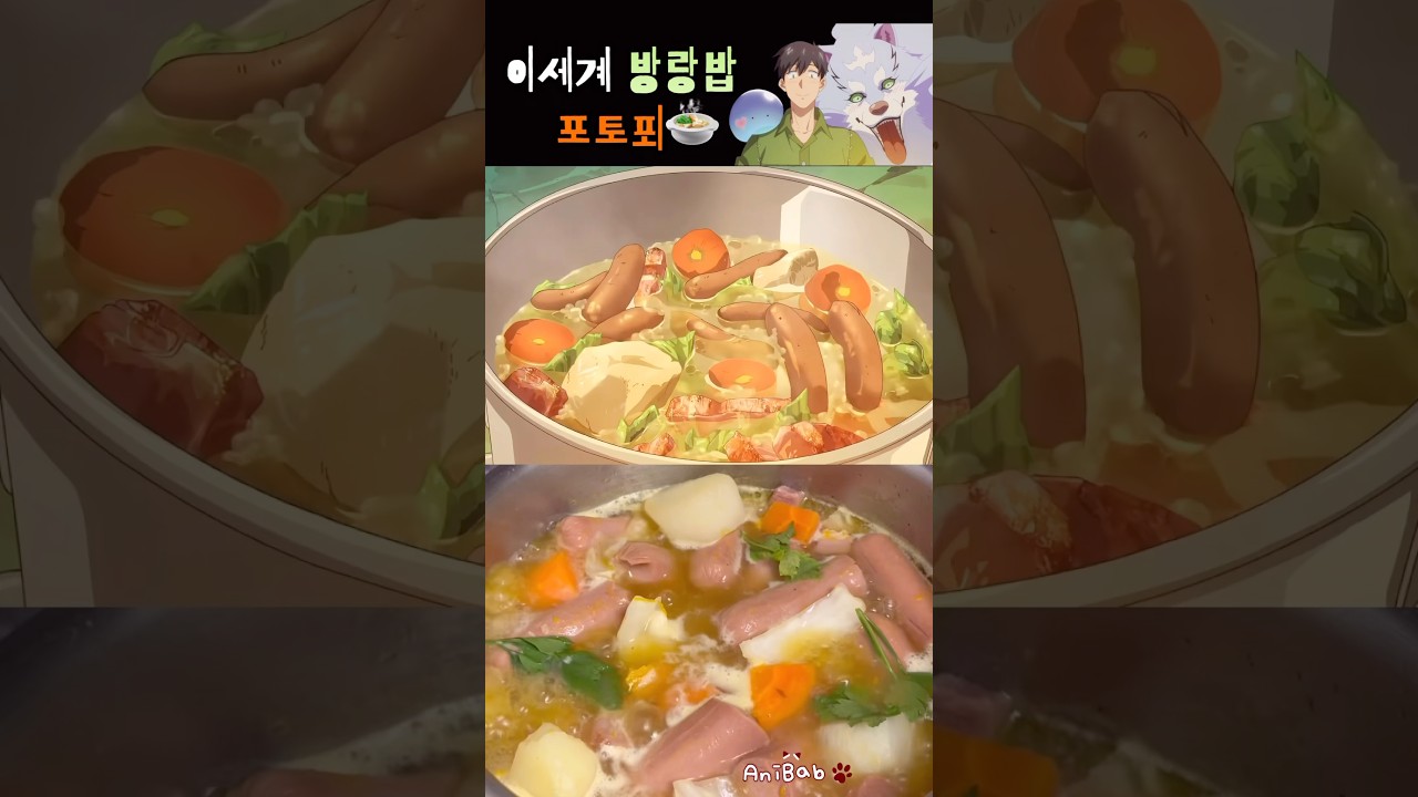 [이세계방랑밥]포토푀 따라하기🍲