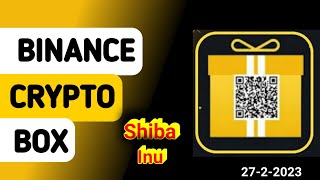 Shiba Inu Free Coins Binance Binance Crypto Box Code Free Binance Crypto Box Code Free Today