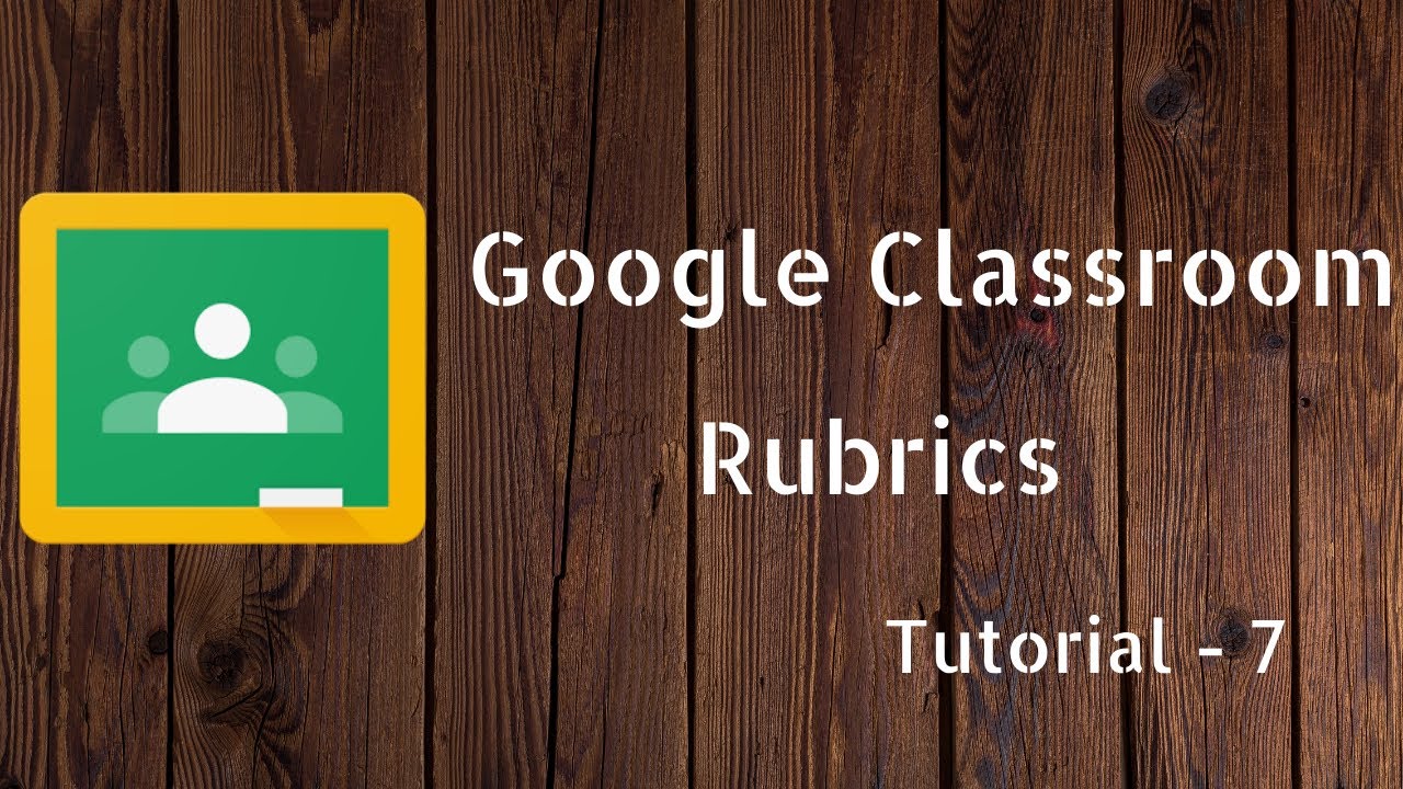 How to Create Rubrics in Google Classroom in Tamil - Tutorial 7 - YouTube