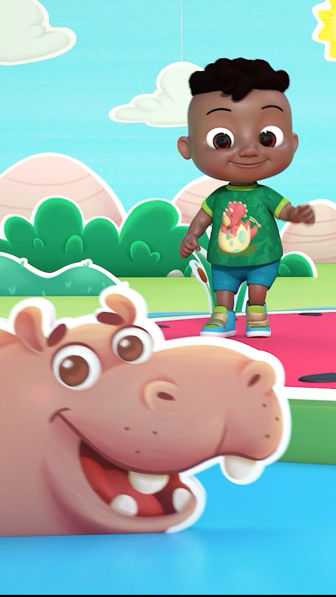 How to Make a Baby Hippo ? DANCE! Hip-Hip-Hip HURRAY! #cocomelon #shorts