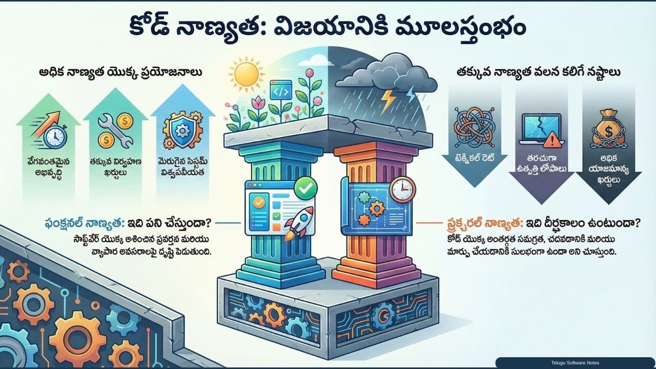 Code Quality అంటే ఏమిటి? | దాన్ని ఎలా అమలు చేయాలి? | Software Engineering Basics | Telugu