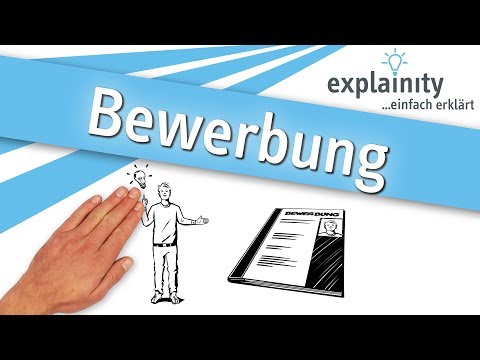 Video: Was bedeutet schriftliche Bewerbung?