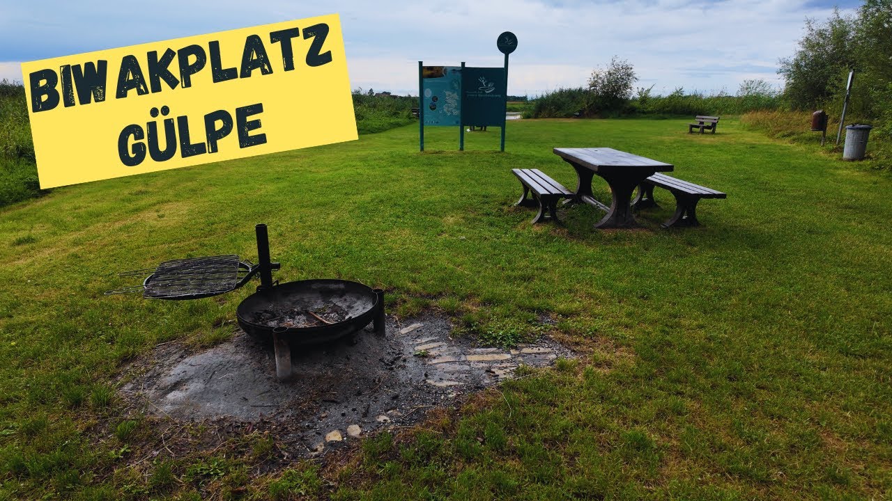 Biwakplatz Gülpe - ein kurzer Rundgang am dunkelsten Ort Deutschlands