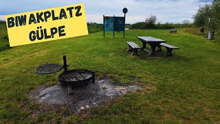 Biwakplatz Gülpe - ein kurzer Rundgang am dunkelsten Ort Deutschlands