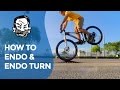 How to endo  endo turn a mountain bike