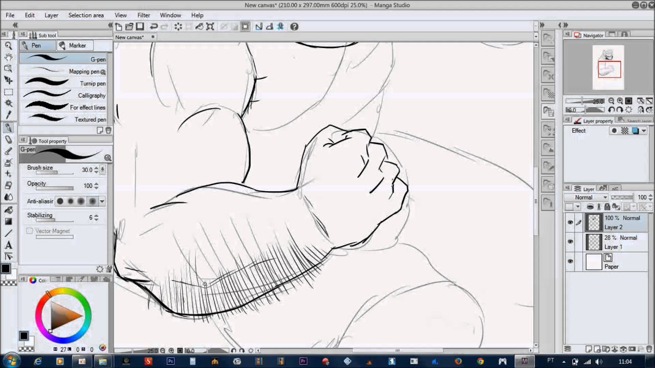 WOLVERINE COMO DESENHAR (MANGA STUDIO 5)