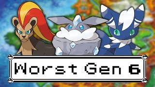The Worst Gen 6 Pokémon