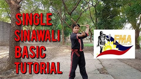 SINGLE SINAWALI BASIC TUTORIAL | Filipino Martial Arts