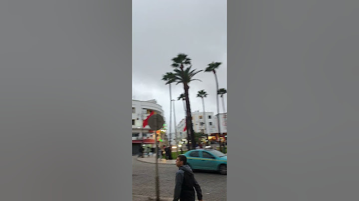 عراقي في شوارع المغرب 🇲🇦 مدينة طنجة 😍