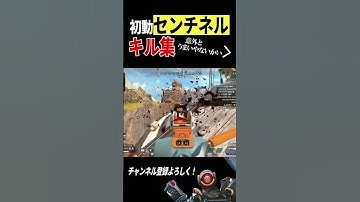 初動センチネル最強説 #apex #apexlegends #shorts #キル集