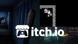 Обзор хоррор игр с сайта "itch.io"