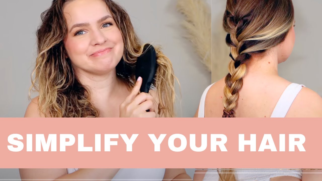 How to keep hair low maintenance Care  Style   KayleyMelissa