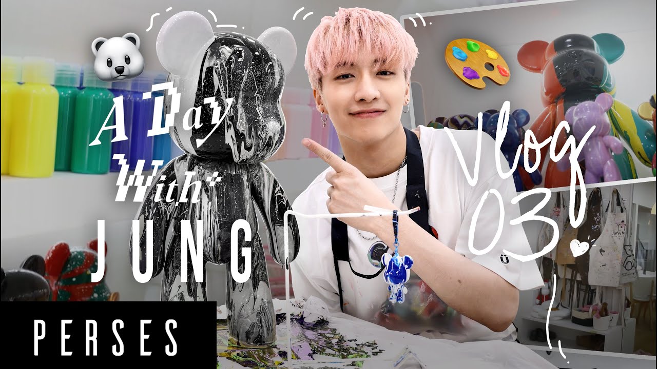[A Day With 'PERSES']｜Vlog EP.3 'JUNG' 🦥🎨🐻‍❄️