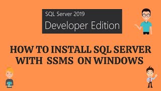 MSSQL Server developer edition 2019 installation |How to Install MSSQL SERVER 2019|SSMS|RahulQALabs