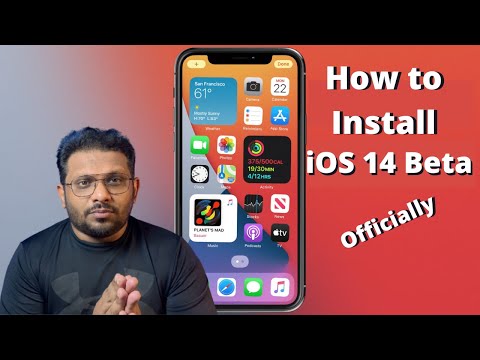 How to Install iOS 14 Public Beta Officially on iPhone | Malayalam with Subtitles