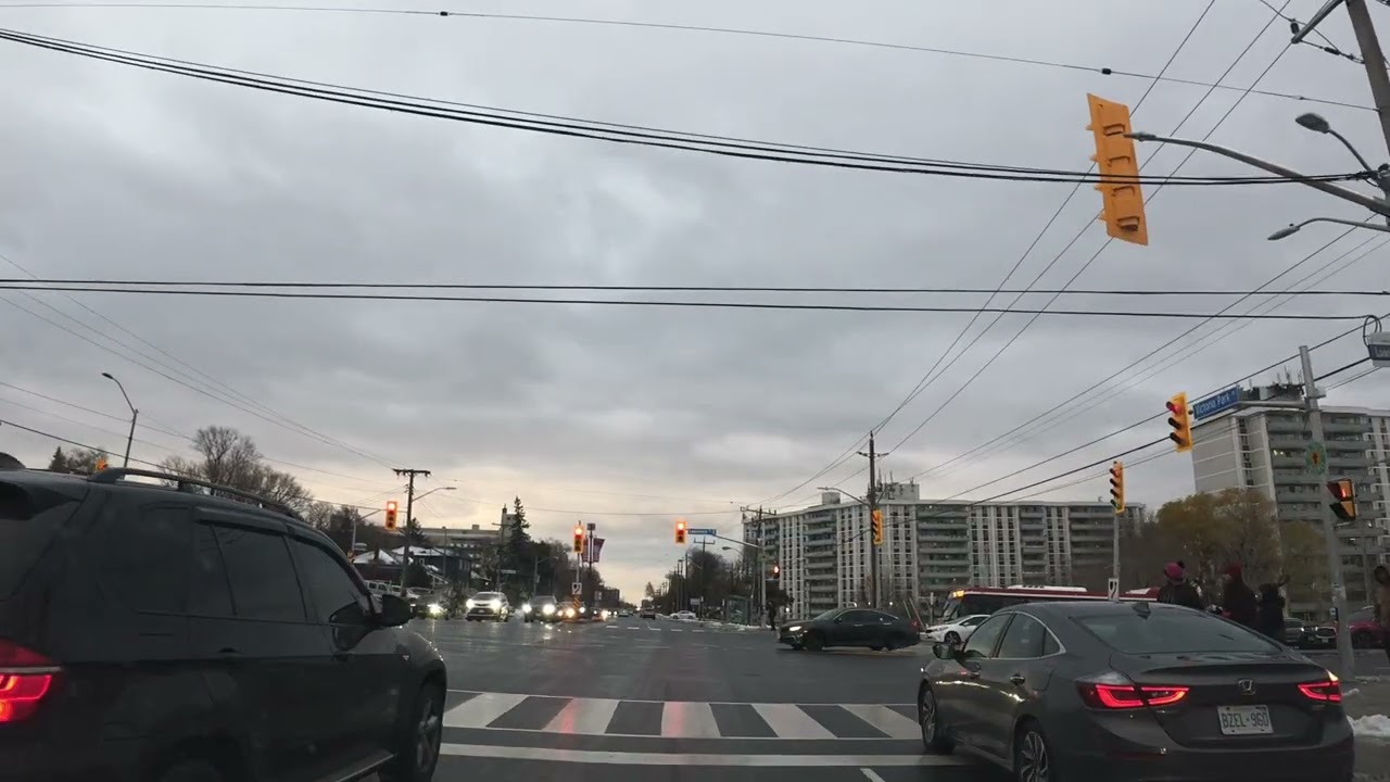 Driving on Victoria Park – Scarborough Toronto |