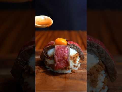 Roast beef 🐂 Dome 🍚#shorts #asmr #recipe