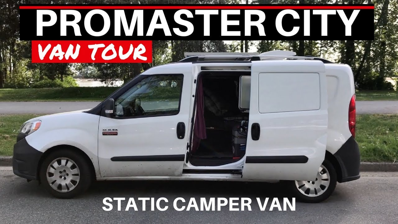 VAN TOUR Promaster City Camper Van 