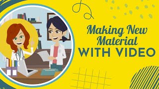 Making New Material with Video | Video for E-learning | The URL dr.