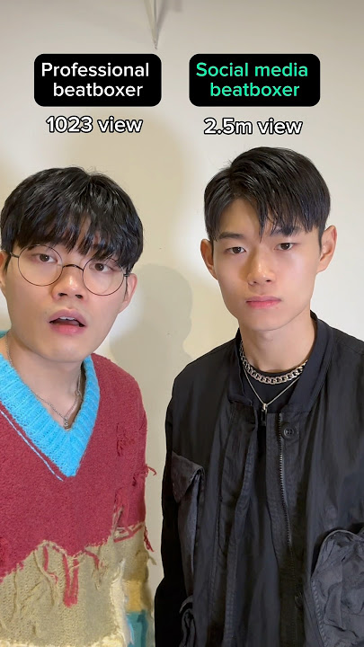 Pro beatboxer vs TikTok beatboxer #beatbox #tiktok #cpcompany