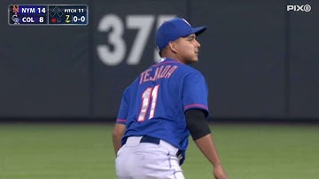 NYM@COL: Tejada makes a sliding stop to rob LeMahieu
