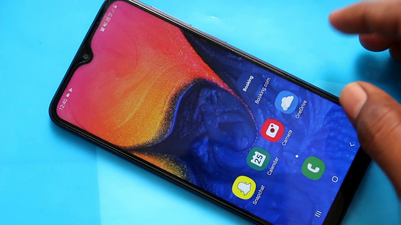 How To Do Screen Recording In Samsung Galaxy A10 - Youtube