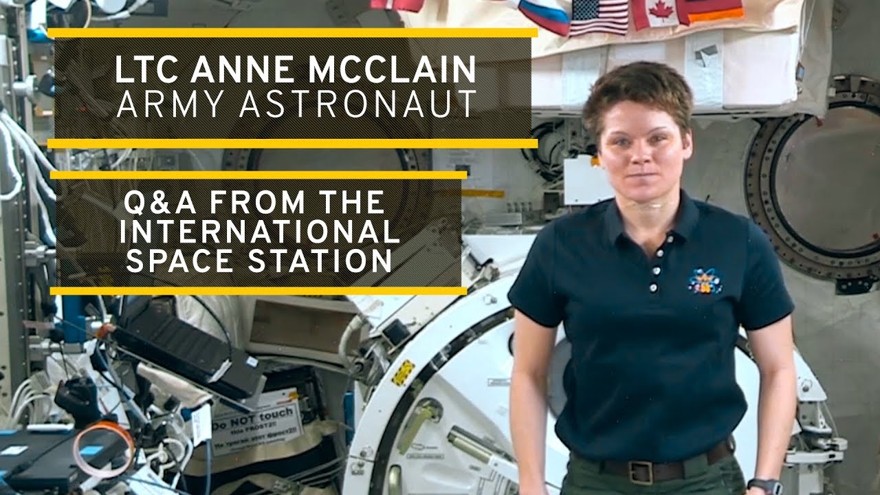 Q&A with Army astronaut in space