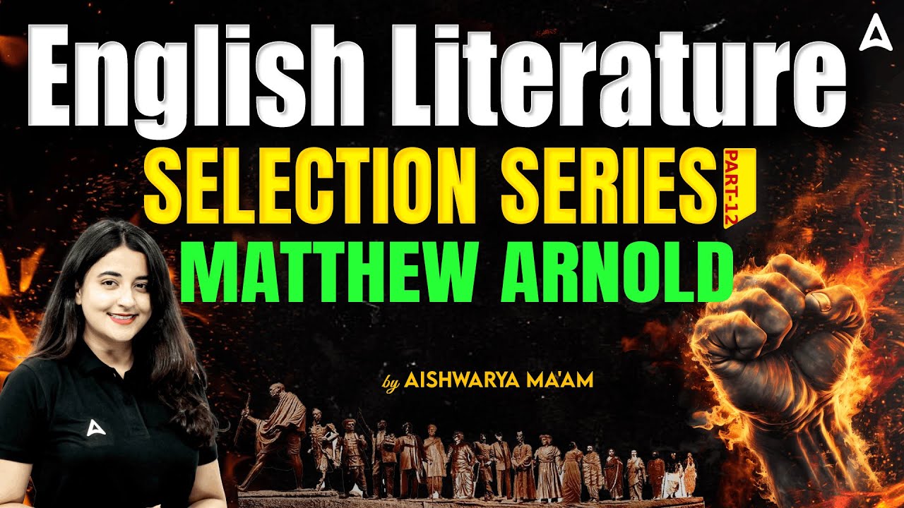 English Literature For All TGT PGT Exams | English - Matthew Arnold  
 #12 | By Aishwarya ma'am