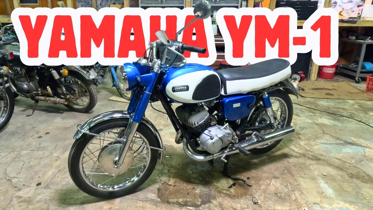 Yamaha's First Street Rocket | The 1965 Yamaha YM 1 Catalina - YouTube