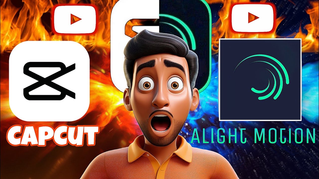 Which App I Used Most For Video Editing||CapCut Or Alight Motion ...