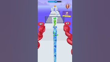 Snake Run Race Lvl 48 #gaming #shorts