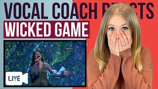 Vocal Coach Reacts To Diana Ankudinova Wicked Game (Диана Анкудинова)