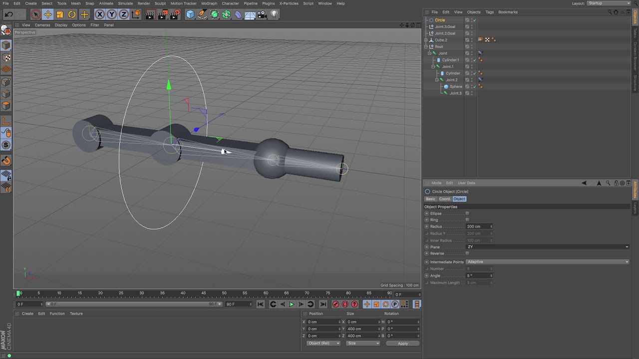 Cinema 4D Tutorial - How to Produce Hydraulics - YouTube