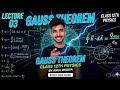 Gauss Theorem : Electric Field due to Infinite Line Charge & Plane Sheet | Class 12 Physics
